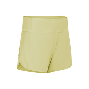 Colorway, pantalones cortos de gimnasio de cintura alta para mujer, pantalones cortos transpirables para Yoga, bolsillos, pantalones cortos Bermudas estampados informales ligeros personalizados
