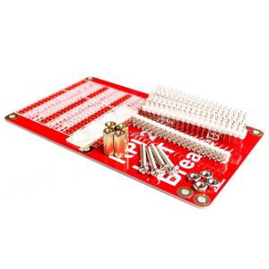 ใช้งานร่วมกับบอร์ดพัฒนา Raspberry Pi A+/B+/2nd Generation HAT GPIO Ribbon Expansion Board - Product Image 4