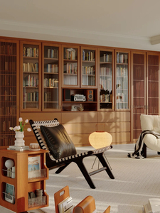 Librería Moderna de Madera Resistente en Color Natural con <span class=keywords><strong>5</strong></span> Estantes, Instalación en Pared, Diseño Ecológico para Sala de Estar - Product Image 5