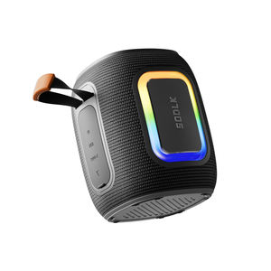 SODLK T27 15W IPX7 douche étanche Hifi Subwoofer Haut-parleur musique Dj Super Bass Portable RGB Haut-parleur - Product Image 1