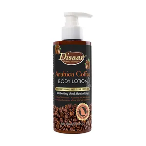 Disaar Professional Skin Care Coffee Body Lotion Deep Moisturizing Non Greasy Whitening Body Cream