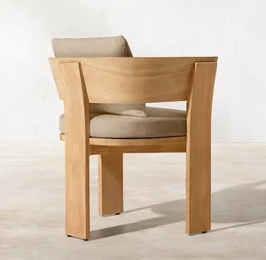 Neue Outdoor-Gartenmöbel-Sets für Luxushotels <span class=keywords><strong>Solaro</strong></span> Teak Esszimmer-Armlehnstuhl - Product Image 4