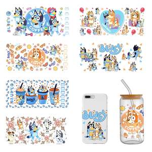 Calcomanías personalizadas con logo para llaveros de motel, vasos y tazas, de plástico, serigrafiadas, holográficas y UV, para envolturas de vasos y tazas. - Product Image 4