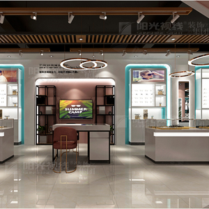 Display Counter Display Counter Shop Modern Design Display Cabinet Optical Shop Equipment Eyewear Accessories Showcase Counter Showroom Eyewear Interior Design