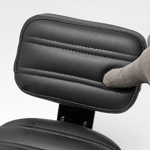 Siège passager en cuir de haute qualité avec dossier pour les modèles Indian Scout <span class=keywords><strong>Bobber</strong></span> 2025+ Accessoires de moto - Product Image 5