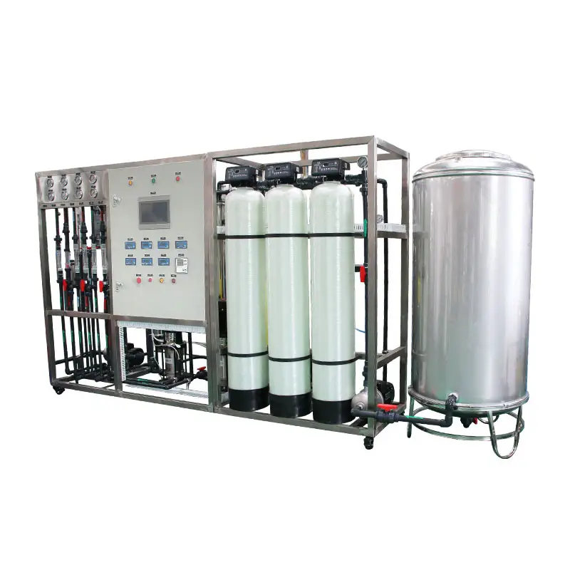 Usine de galvanoplastie filtres à osmose inverse machine à eau distillée industrielle EDI machine à eau ultrapure