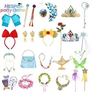 Robe enfant HESPER Frozen, costume Elsa, robe de princesse bleue pour fête avec paillettes, vêtements pour enfants COS - Product Image 2