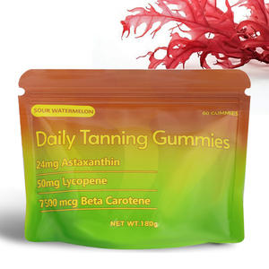 Gomitas de bronceado diario de 60 Ct con vitamina C para un equilibrio natural y bolsa de apoyo para el bienestar diario - Product Image 3