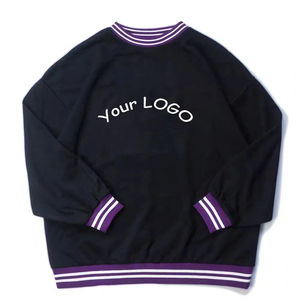 Custom Cotton <b>Crewneck</b> Pullover Plain Blank Crew Neck <b>Sweatshirt</b> for Wholesale High Quality <b>Men</b> <b>Sweatshirt</b> - Product Image 2