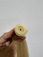 Extensions de cheveux de qualité supérieure, 100g, cheveux vierges chinois, double trame, extensions de cheveux Genius, résistantes à la chute, douces et brillantes