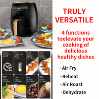 Accessoires de cuisine, multicuiseur, fours encastrables, friteuses électriques numériques sans huile, friteuses à air chaud