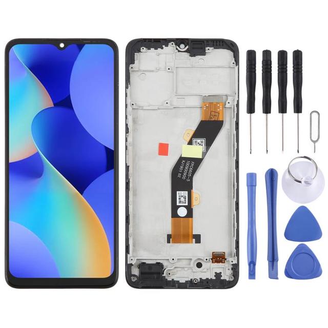 New Arrival for Tecno Spark 10 KI5q OEM LCD Screen Digitizer Full Assembly With Frame