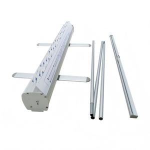 Hot bán giá rẻ kích thước lớn cuộn lên biểu ngữ OEM tái sử dụng cuộn lên biểu ngữ có thể điều chỉnh trọng lượng nhẹ nhôm cuộn lên biểu ngữ - Product Image 3