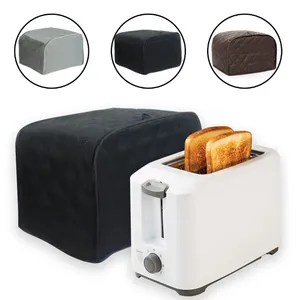 Housse de protection pour grille-pain, housse anti-poussière lavable pour grille-pain à <span class=keywords><strong>fentes</strong></span> larges 2/<span class=keywords><strong>4</strong></span> tranches, housse de protection pour grille-pain <span class=keywords><strong>Cuisinart</strong></span> Kitchenaid - Product Image 1