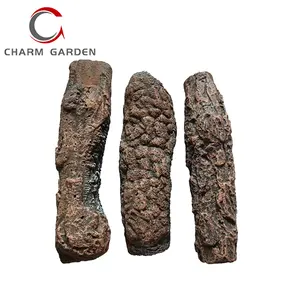 Bûches de gaz de ciment résistantes au <span class=keywords><strong>feu</strong></span> <span class=keywords><strong>cheminée</strong></span> béton <span class=keywords><strong>faux</strong></span> <span class=keywords><strong>bois</strong></span> de <span class=keywords><strong>feu</strong></span> accessoires populaires de mode effet de flamme réaliste sûr - Product Image 1
