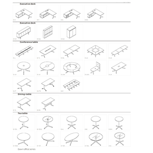 Mesas Plegables Comerciales de Madera Moderna LIWEI y Mesa de Entrenamiento con Tapa Abatible de Fácil Instalación para Oficina y Conferencias - Product Image 6