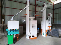 Moulin à riz commercial intégré SB-50 2000 kg/h – Machine complète de décorticage de riz avec nettoyeur, déstonneur et trieuse