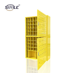 CHNSMILE OEM Противоугонный и антикоррозийный желтый металлический почтовый ящик для уличной квартиры - Product Image 2