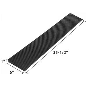 عتبة باب من المطاط للكراسي المتحركة ، سعتها من الرطل ، درج باب شديد التحمل للدراجات الكهربائية والكراسي الكهربائية - Product Image 2