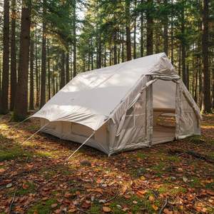 Tente Gonflable de 12 Mètres Carrés, Une Chambre, Espace Extra-Large, Camping Extérieur Parent-Enfant, Installation Facile, Colonne d'Air - Product Image 3