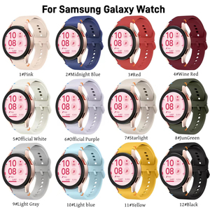 <span class=keywords><strong>Correa</strong></span> de Silicona Suave para <span class=keywords><strong>Samsung</strong></span> Galaxy Watch 7, <span class=keywords><strong>Correa</strong></span> de Reloj Inteligente, Resistente al Agua, de Goma Suave - Product Image 6