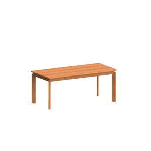 Fangyuan Solid Wood Dining Table Rectangle Cherry Wood Nordic Style Stable Structure Dining Room Furniture - Product Image 3