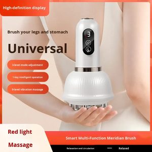 Elektrische lymfatische lichaamsmassager voor handen, benen, buik, draagbare warmtetherapie massageproduct - Product Image 2