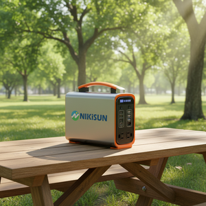 NIKiSUN CP-200 200W ソーラー充電式 LiFePO4 ポータブル電源 車載＆家庭用 非常用 220V LCDスクリーン 屋外使用 - Product Image 2