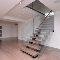 VIKO 2024 Escalier en Bois Moderne à Led Double Stinger, Mono Stringer