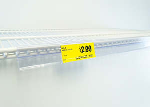 Nhựa Tủ Đông Trường Hợp Ngày Nhãn Hiển Thị Dải Siêu Thị Mát Đôi Dây Vé Giá Tag Chủ Sở Hữu - Product Image 4