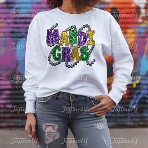 Dtf <strong>Transfers</strong> Designs <strong>Ready</strong> to <strong>Press</strong> Mardi Gras Designs <strong>Sublimation</strong> <strong>Transfers</strong> <strong>Wholesale</strong> Iron on <strong>Transfer</strong> for Clothes - Product Image 4