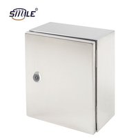 Boîte de contrôle électrique étanche en acier CHNSMILE, boîtier métallique de distribution électrique IP54