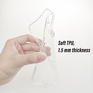 Funda Transparente de TPU para <span class=keywords><strong>iPhone</strong></span> 16, 17, 15, 14, 13 Pro Max, en Oferta - Product Image 5