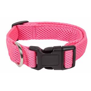 Collar Ajustable para Perro DB Pet Life Aero Mesh, Color Rosa, Talla Pequeña, Transpirable y Cómodo para Todas las Estaciones - Product Image 1