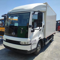 BYD T5 camion de fret électrique nouveau véhicule commercial 4.5 tonnes 300KM 400km gamme 4x2 lecteur gauche Van Cargo camion