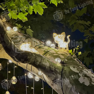 Luces LED con Formas Encantadoras, Clasificación IP65, para Festivales, Bodas, Decoración del Hogar y Jardín, Ambiente de Patio Trasero - Product Image 6