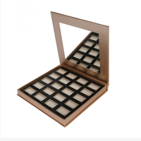 Palette d'Emballage de Maquillage Magnétique Cheval 3D Version Rose Palette Vide de Fard à Paupières en Papier Cosmétique Personnalisé