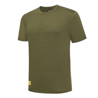 T-shirt à manches courtes personnalisé pour hommes T-shirt décontracté à col rond élastique à séchage rapide
