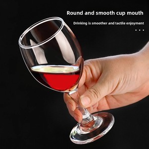Verre à shot miniature Hxglass, gobelet personnalisable avec logo, 4oz, 5oz, 6oz, ensemble de gobelets à vin rouge d'Édimbourg, verre à vin blanc pour restaurant - Product Image 4