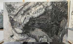 Comptoirs de cuisine, dessus de vanité et dessus de table en quartzite boréale de cactus naturel, marbre vert, design moderne de comptoir en marbre, 1 an - Product Image 5