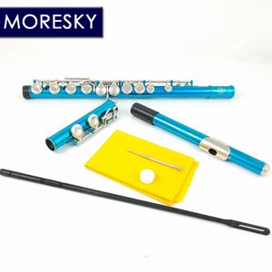 MORESKY <b>Flute</b> 16 CloseC Keys Blue <b>Flute</b> With E Key 603 - Product Image 2