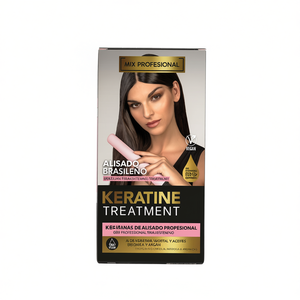 Kit Completo de Tratamiento de Keratina Profesional Mix, Alisado Brasileño, Vegano, Certificado Ecológico - Product Image 2