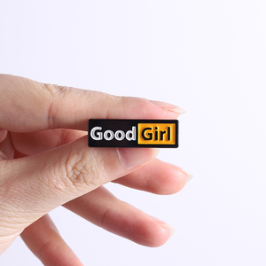 Pin Esmaltado Good Girl Good Boy con <span class=keywords><strong>Ecuación</strong></span> 1+1=69 y Broche I Love You, Insignia para Bolsa, Regalo de Joyería para el Día de San Valentín para Parejas y Mejores Amigos - Product Image 1
