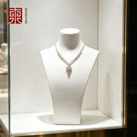 Buste de présentation de colliers sur mesure pour usine OEM, support de présentation de bijoux personnalisé