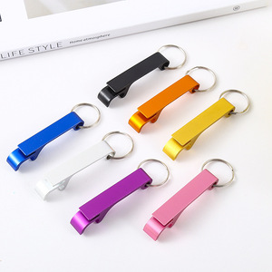 Wholesale Home Portable Beer <b>Bottle</b> Opener Keychain <b>Mini</b> Pocket Metal Beverage Accessory - Product Image 3