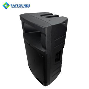 15인치 액티브 PA 스피커 500W 파워드 라우드스피커 (USB, XLR 스테레오 오디오, 하이 레졸루션 오디오 지원, 플라스틱, 2개 스피커, 공장 직송) - Product Image 6