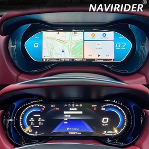 หน้าปัดดิจิตอล AI LCD สำหรับรถยนต์ Maserati Levante ปี 2016-2023 พร้อมมาตรวัดความเร็ว แผงหน้าปัด วัดระยะทาง ห้องนักบินเสมือนจริง ระบบ Linux ใหม่ - Product Image 1