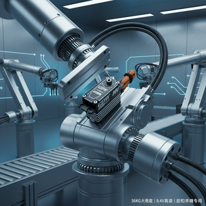 Moteur numérique sans balais programmable GDW BLS893HV 36KG HV 8.4V pour le contrôle du mouvement des bras robotisés - Product Image 6