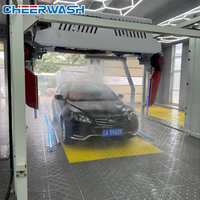 Machine de lavage de voitures automatique intelligente pour stations-service avec plusieurs programmes de lavage et télécommande