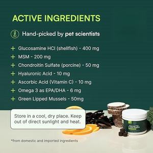 Köpekler için kalça eklem sağlık takviyesi Glucosamine organik kenevir tohumu güç kalsiyum yumuşak çiğniyor hareketlilik ortak bakım teşvik - Product Image 3